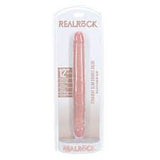 Realrock straight slim double dong