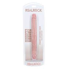 Realrock straight slim double dong