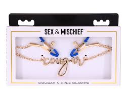 Sex and mischeif cougar nipple clamps