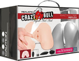 Crazy bull back door vagina and anal stimulator
