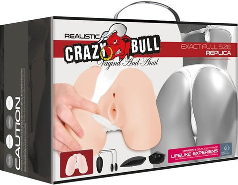 Crazy bull back door vagina and anal stimulator