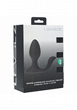 Levelz vibrating & rotating silicone anal plug with ball stimulator