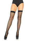 Leg avenue nylon fishnet thigh highs