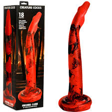 Creature cocks king cobra XL 18" long silicone dong