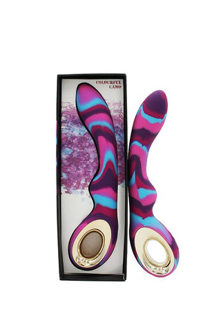 Colourful camo magic vibrator