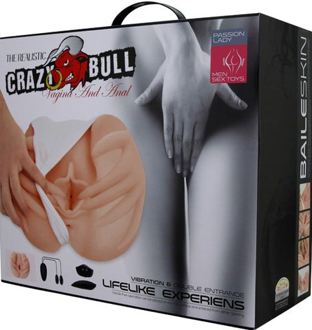 Crazy bull hands on vagina and anal masturbator