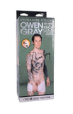 Signature cocks owen gray 9" inch silicone cock