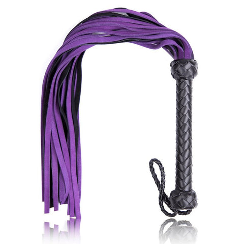Black and purple whip