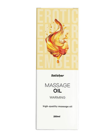 Satisfyer massage oil 250ml warming