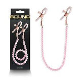 Bound nipple clamps
