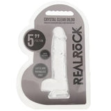 Realrock 5" realistic dildo with balls