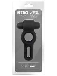 Nero by playful liquid silicone vibe dual c-ring
