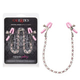 Nipple play crystal chain nipple clamps