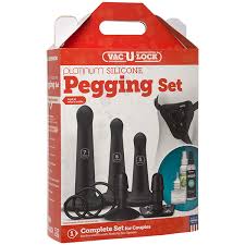 Platinum silicone pegging set
