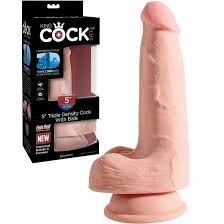 King cock plus 5" triple density cock with balls