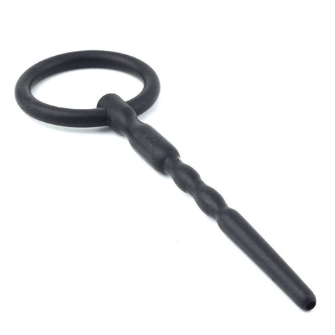 Cum thru pop silicone plug