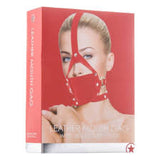 Leather mouth gag with adjustable straps