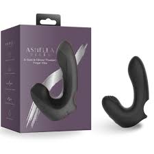 Ashella vibes g-spot & clitoral thumper finger vibe