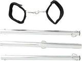 Expandable spreader bar and cuffs set