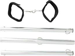 Expandable spreader bar and cuffs set