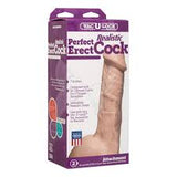 Vac u lock perfect realistic erect cock 7"