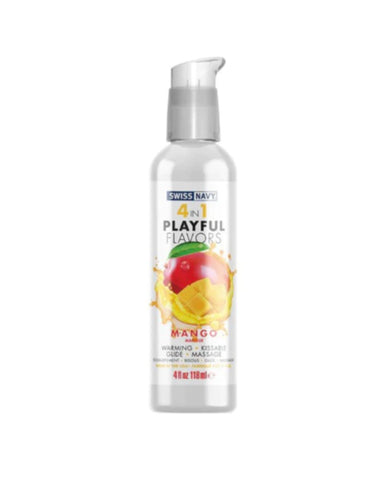 Swiss Navy 4 in 1 playful flavours mango 4 fl oz