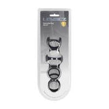 Levelz set of 4 silicone cock & ball rings