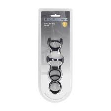 Levelz set of 4 silicone cock & ball rings