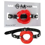 Sex & mischief silicone lips red
