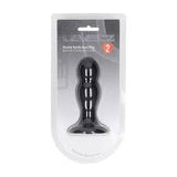 Levelz double rattle liquid silicone anal plug