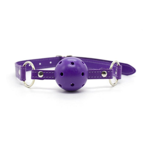 Purple plain ball gag