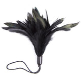 Horn feather tickler