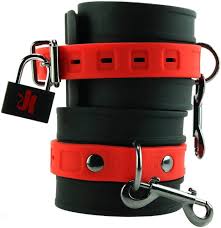 Kink silicone wrist cuffs