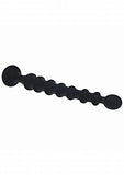 Levelz ribbed silicone flared anal probe