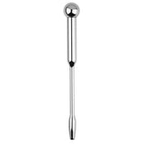 Steel urethral stretching penis plug