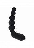 Levelz vibrating heating bendable tapping beaded silicone prostate stimulator