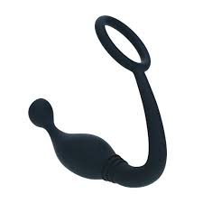 Levelz silicone cock ring with prostate stimulator