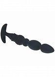 Levelz multi textured silicone flared anal probe