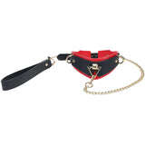 Milan collection collar with leash