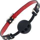 Milan collection silicone ball gag