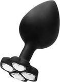 Extra large lucky diamond butt plug