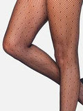Leg avenue startlet dotted spandex net pantyhose 9991