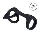 Levelz tri o silicone shaft cock & ball ring