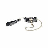 NY collection collar with leash