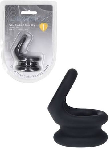 Levelz wide double o silicone cock ring