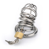 Male chastity bird cage