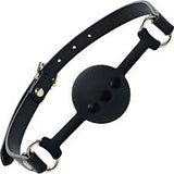 London collection silicone ball gag