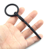 Cum thru pop silicone plug