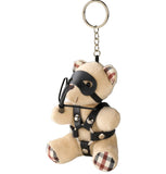 Master series BDSM teddy bear keychain