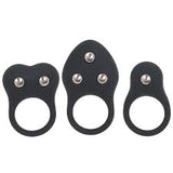 Levelz silicone training cock ring set of 3
